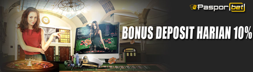 BONUS DEPOSIT HARIAN 10%