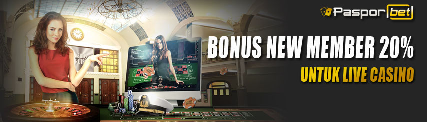 BONUS NEW LIVE CASINO 20%